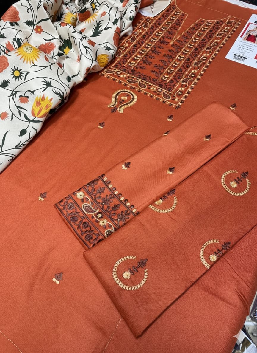 _WiNTER’s COLLECTION DHANAK 2025_ *_”A Sling 3pcs”_*