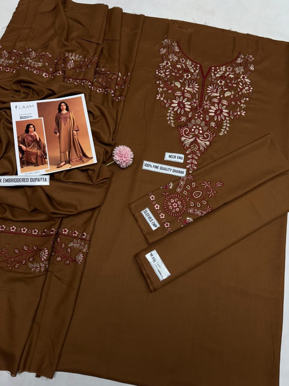 Allhamdulliah Luxury winter Collection *Laam* *3pc*