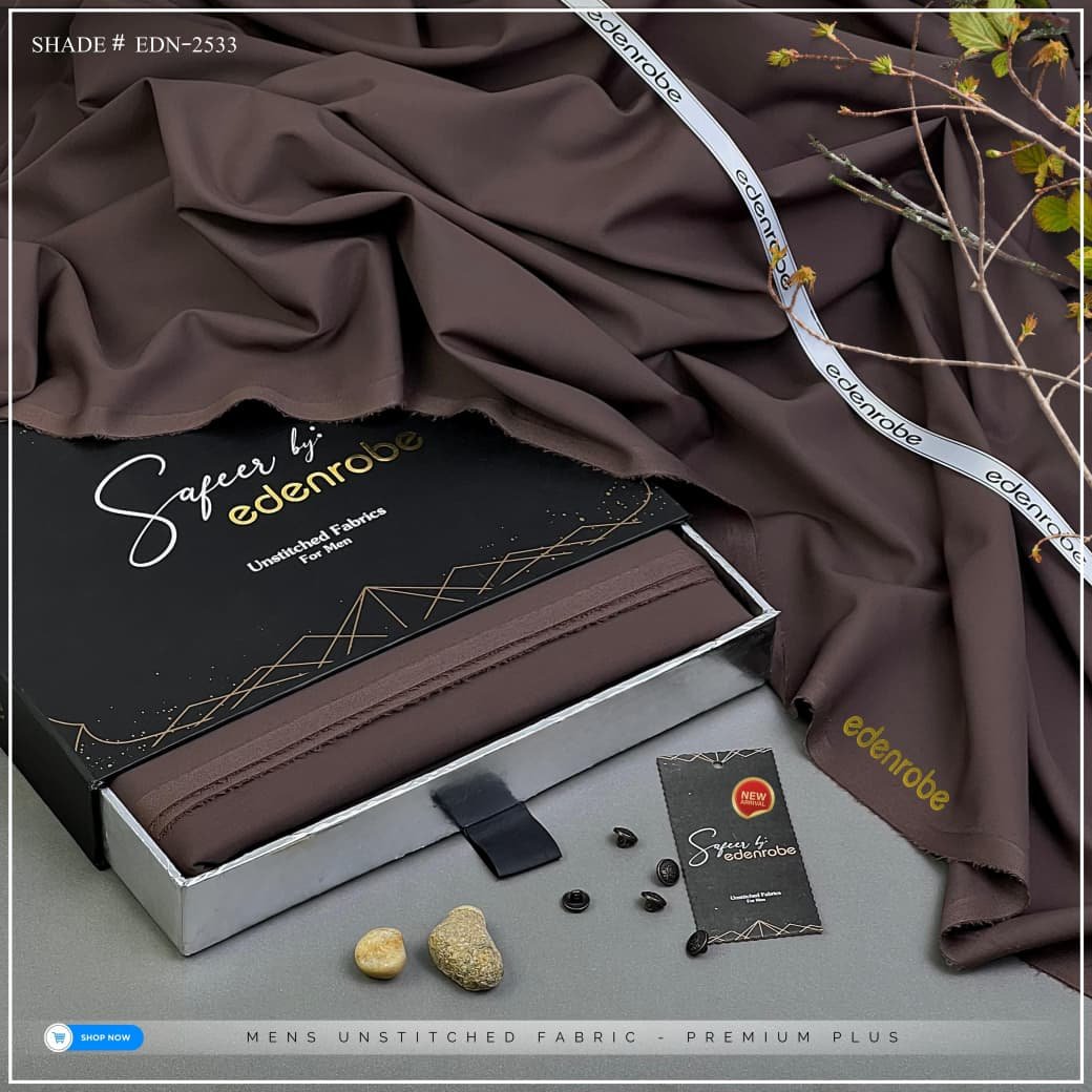 Premium Unstitched 4 Season `Wash’n Wear` Fabric