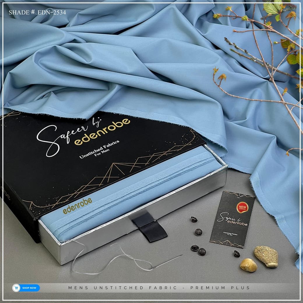 Premium Unstitched 4 Season `Wash’n Wear` Fabric