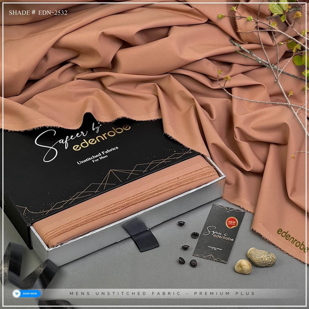 Premium Unstitched 4 Season `Wash’n Wear` Fabric