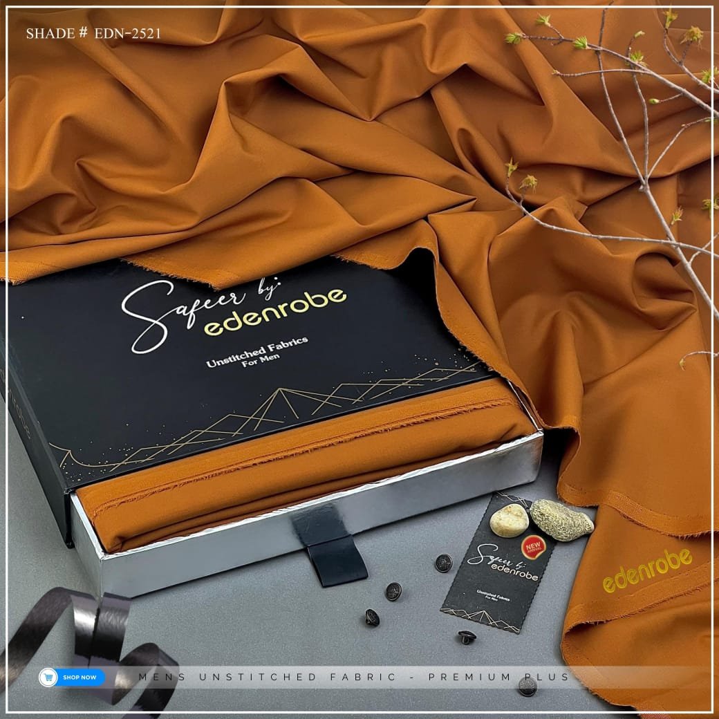 Premium Unstitched 4 Season `Wash’n Wear` Fabric