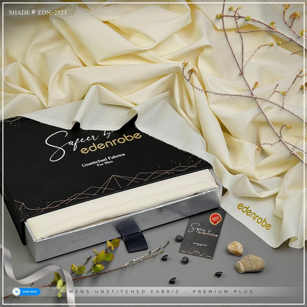 Premium Unstitched 4 Season `Wash’n Wear` Fabric