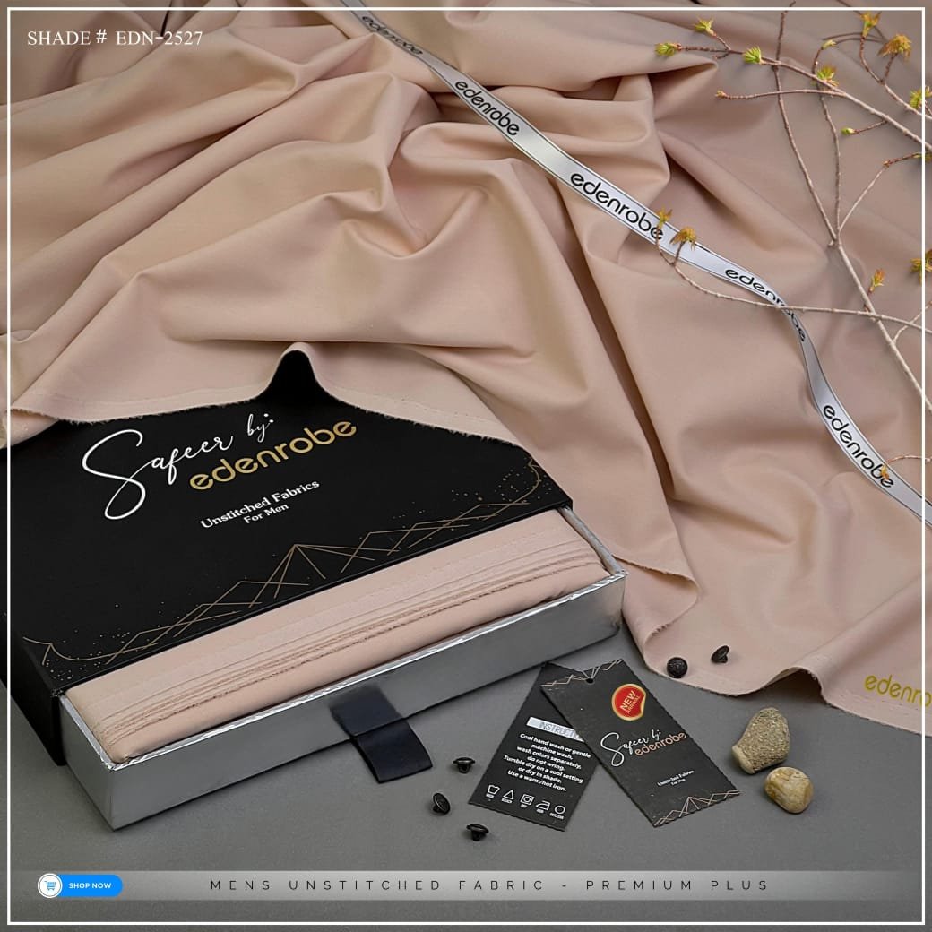 Premium Unstitched 4 Season `Wash’n Wear` Fabric