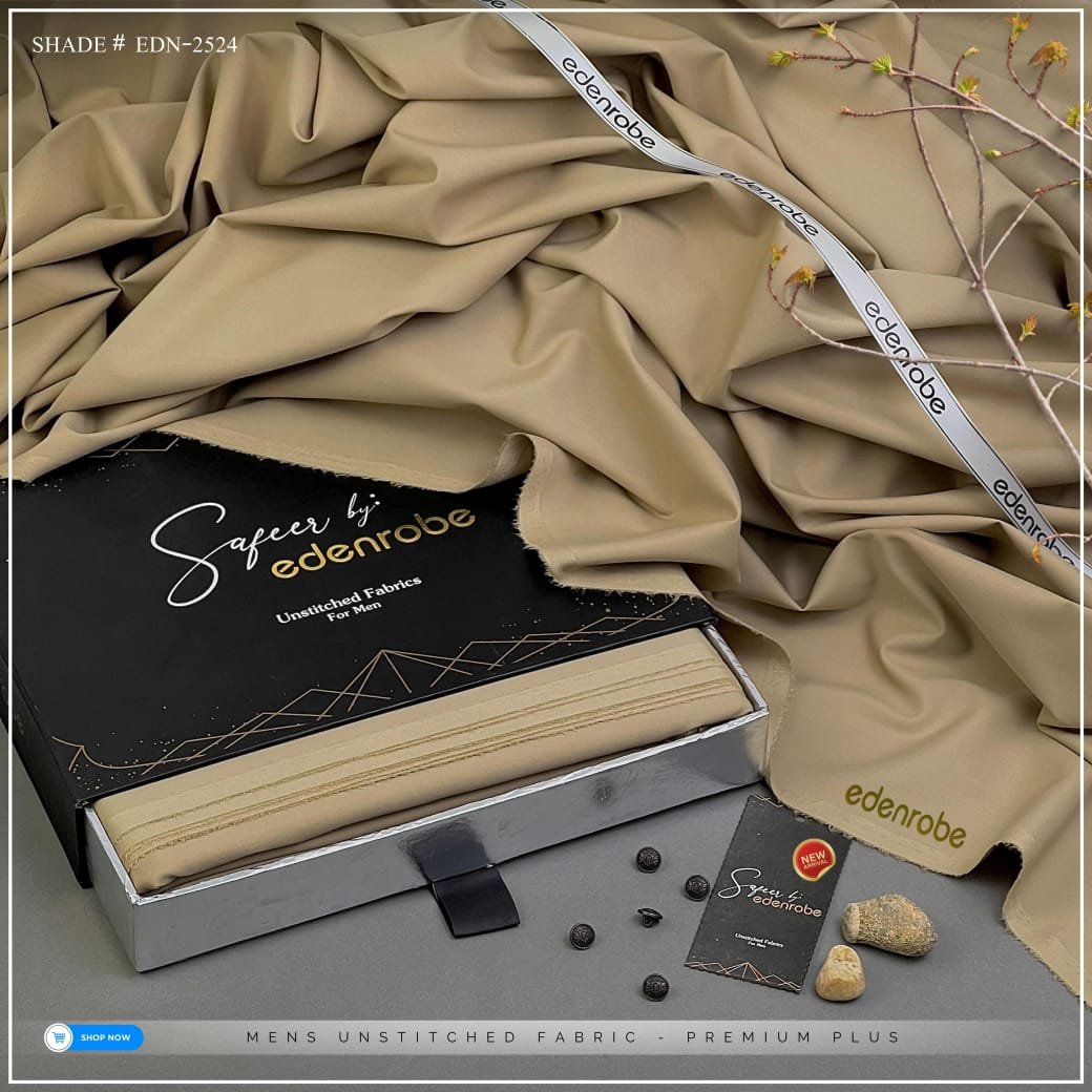 Premium Unstitched 4 Season `Wash’n Wear` Fabric