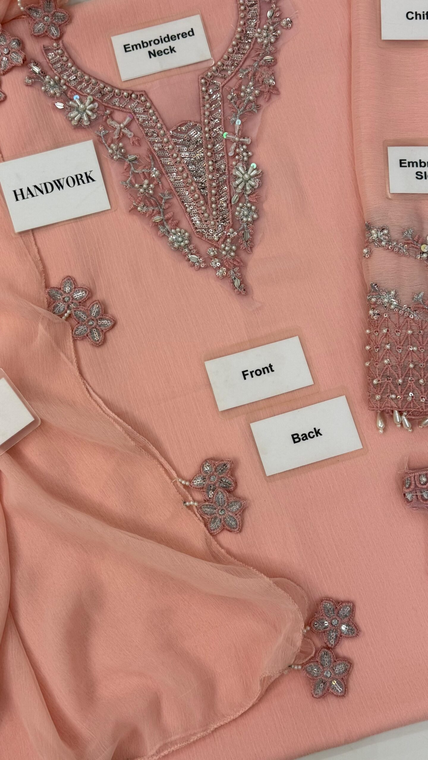 Fabric Details : Chiffon & Malai☆