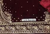 FABRIC* *Shirt* Velvet *Dupatta* Organza