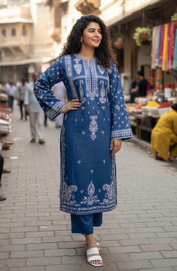 _WiNTER’s COLLECTION DHANAK 2025_ *_”Maria B 2pcs”_*