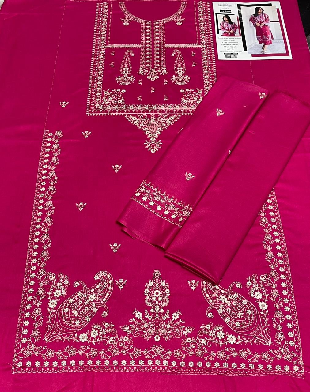 _WiNTER’s COLLECTION DHANAK 2025_ *_”Maria B 2pcs”_*