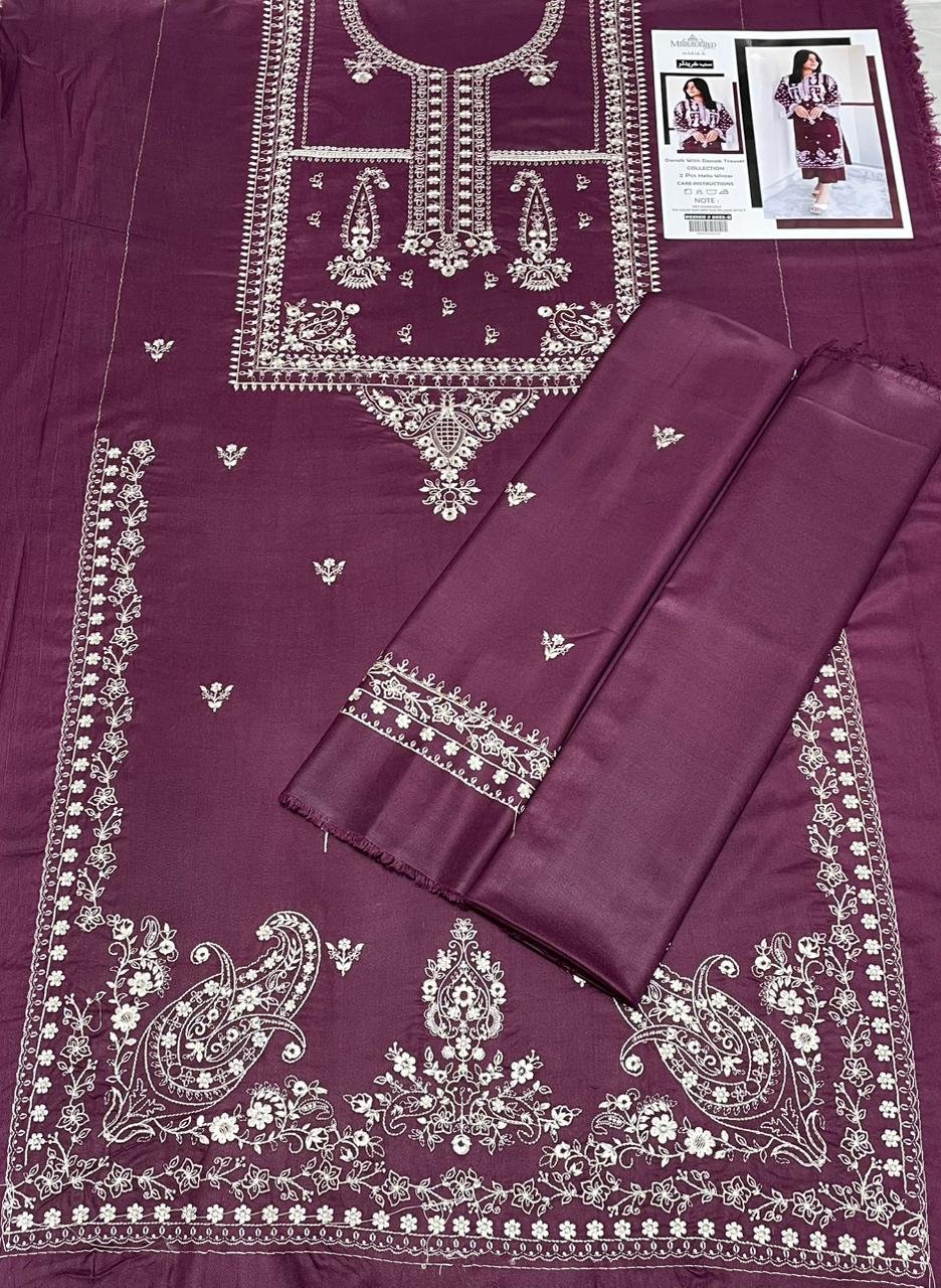 _WiNTER’s COLLECTION DHANAK 2025_ *_”Maria B 2pcs”_*