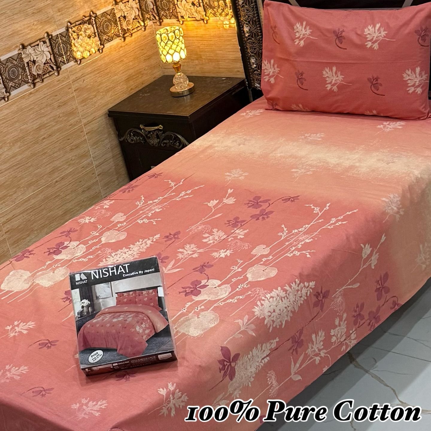 100% Pure Cotton Bedsheet 😍*