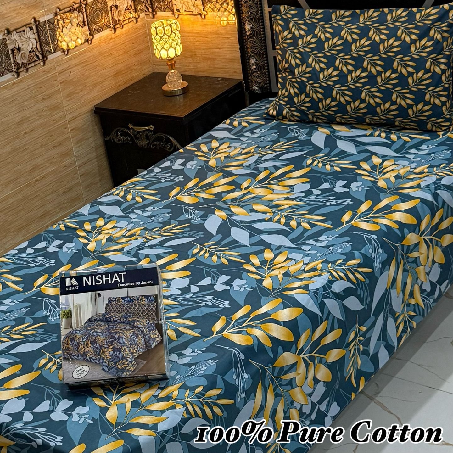 100% Pure Cotton Bedsheet 😍*