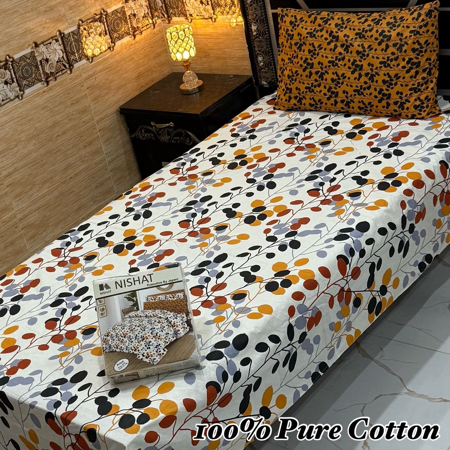 100% Pure Cotton Bedsheet 😍*
