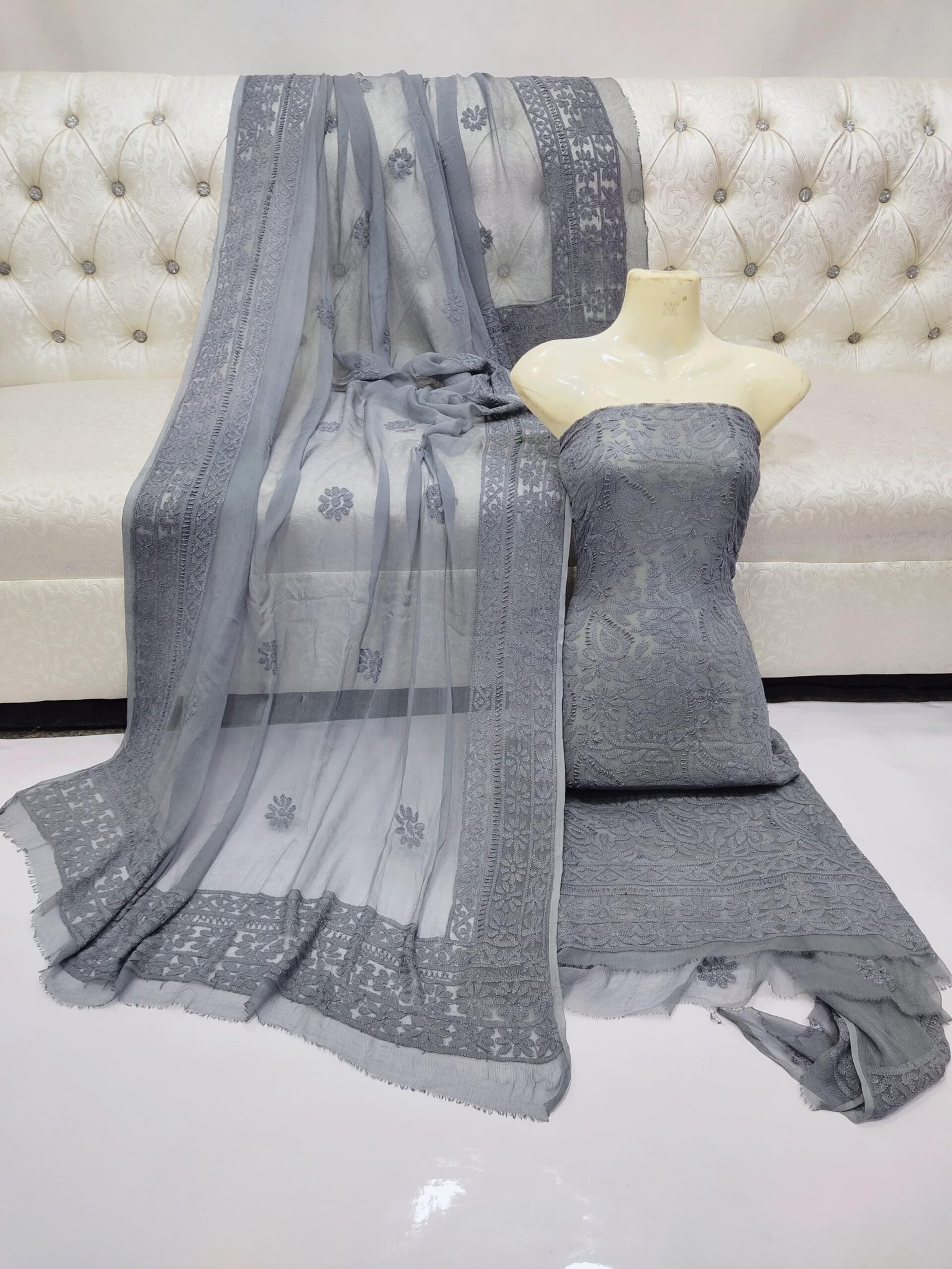 New Arrival new Design* Hand Made *Boutique Chicken Kari Jall Suits*