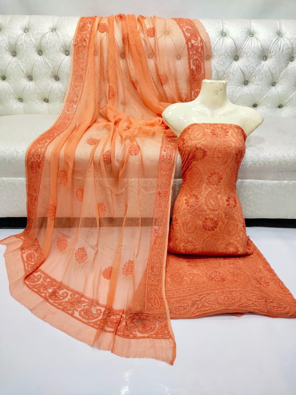 New Arrival new Design* Hand Made *Boutique Chicken Kari Jall Suits*