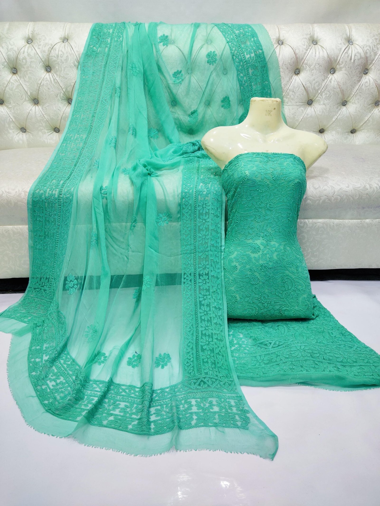 New Arrival new Design* Hand Made *Boutique Chicken Kari Jall Suits*