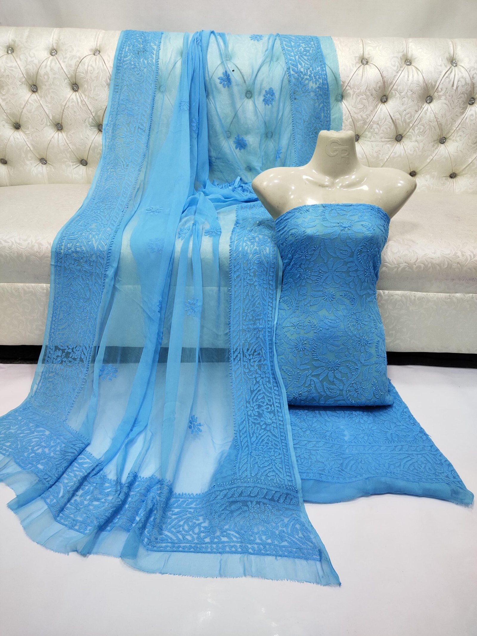 New Arrival new Design* Hand Made *Boutique Chicken Kari Jall Suits*