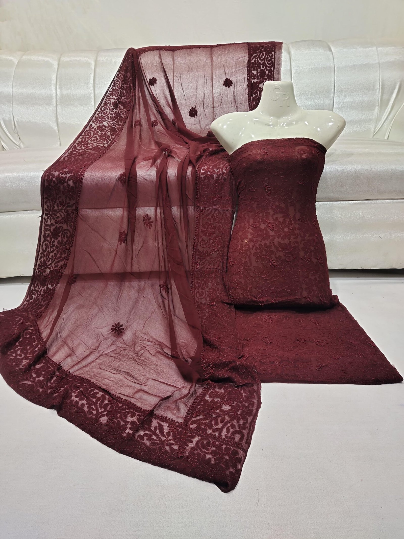 New Arrival new Design* Hand Made *Boutique Chicken Kari Jall Suits*