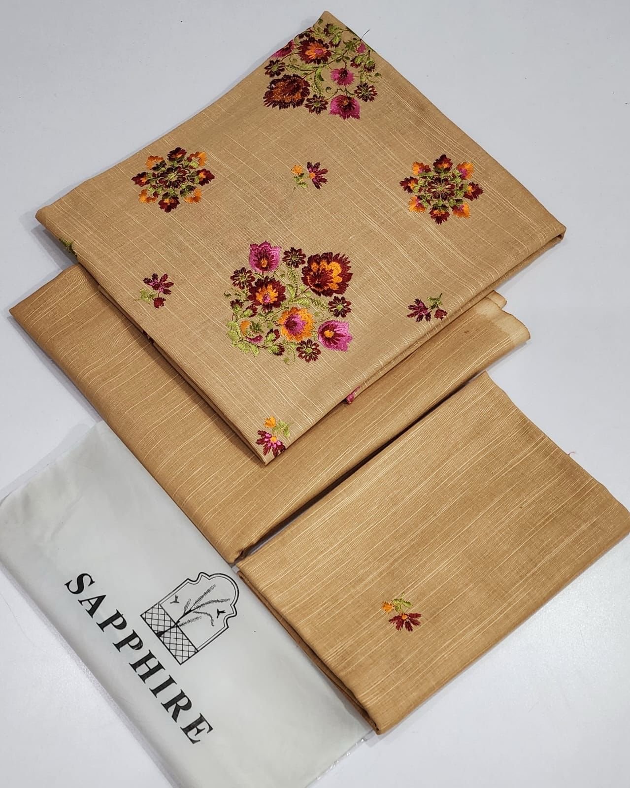 SAPPHIRE Embroidery 2pc KHADAR Collection