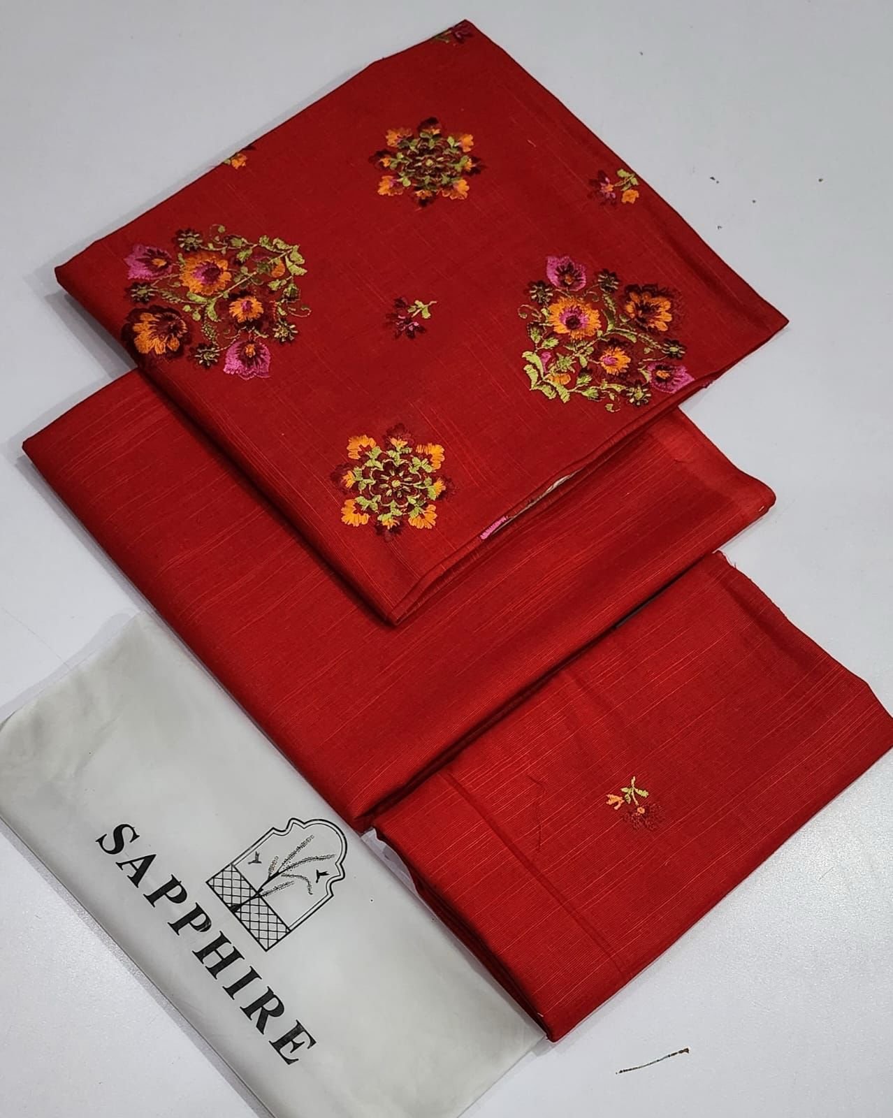 SAPPHIRE Embroidery 2pc KHADAR Collection