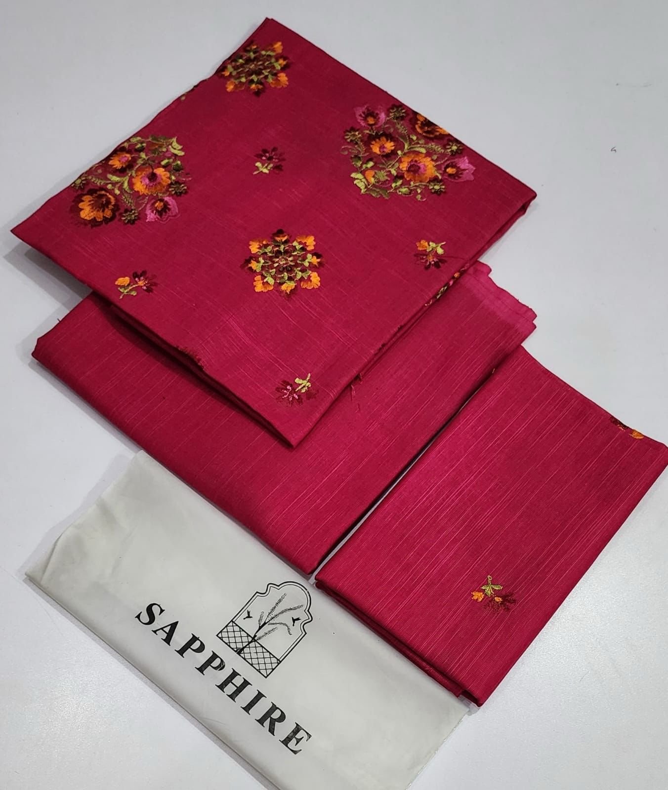 SAPPHIRE Embroidery 2pc KHADAR Collection