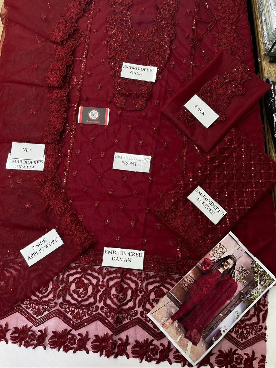 BRAND* ZAINAB CHOTANI Wear by iqra azeez