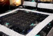 Embroidered Patchwork bed sheet*