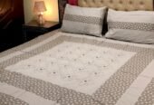 Embroidered Patchwork bed sheet*