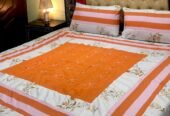 Embroidered Patchwork bed sheet*