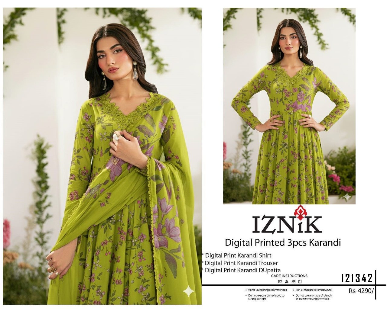 Baroque _Maria b_ Iznik aneela 3 PCS COLLECTION*
