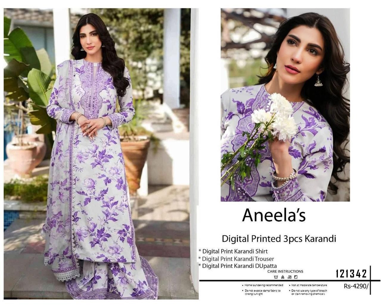 Baroque _Maria b_ Iznik aneela 3 PCS COLLECTION*
