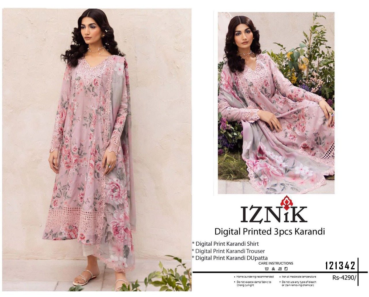 Baroque _Maria b_ Iznik aneela 3 PCS COLLECTION*