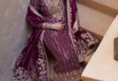 Ahmozi Presenting Azure Chiffon Embroidered Unstitched Collection