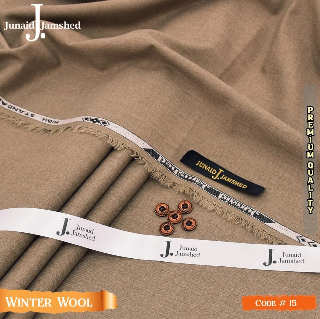 J. Winter SEMI WOOL* Premium unstitched Winter Season Wool Fabric.