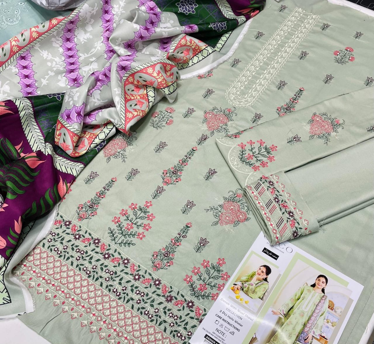 Coco by Zara shahjahan 3pcs”_*