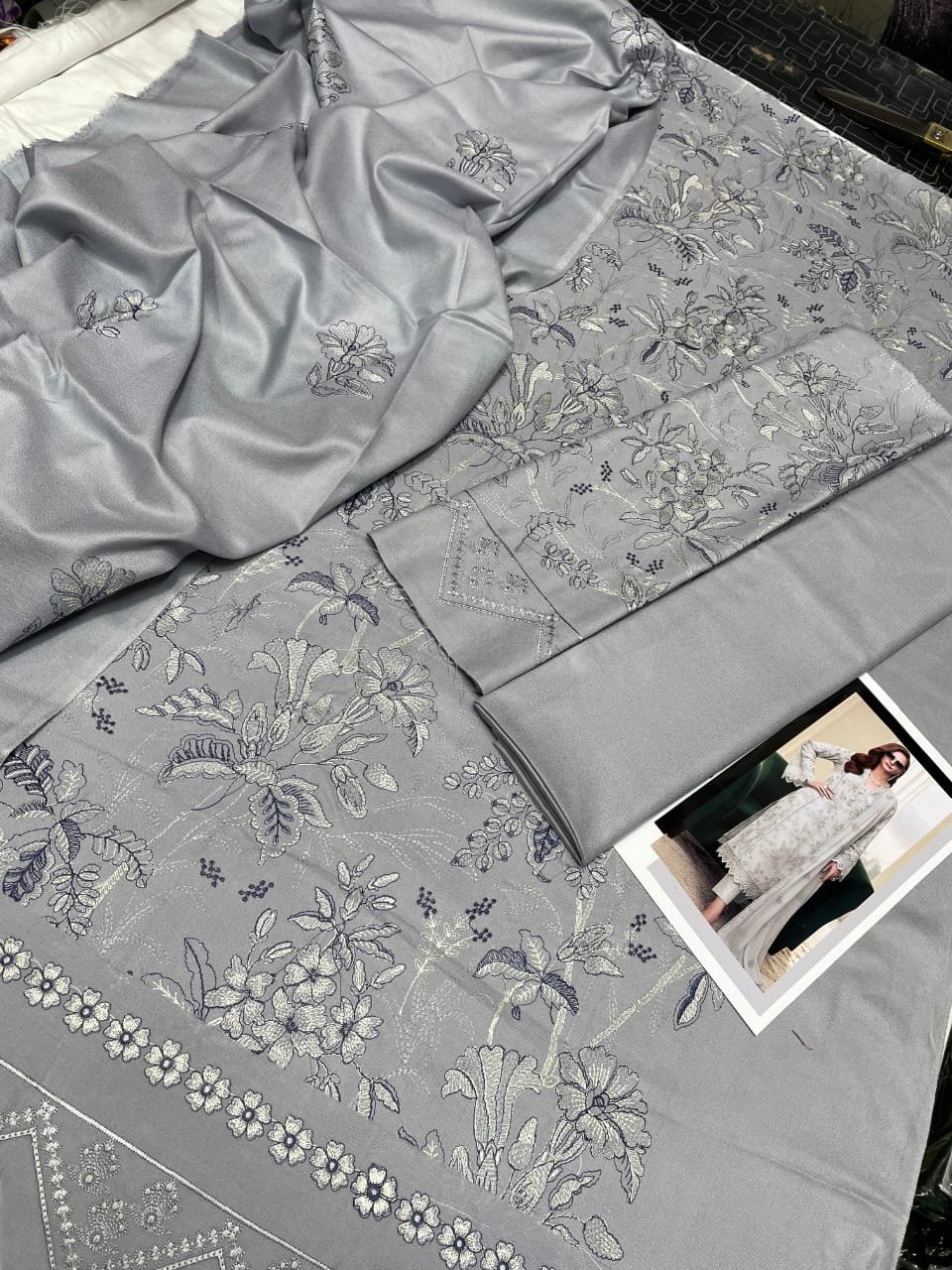*Fabric Details =Fine Quality DHANAK