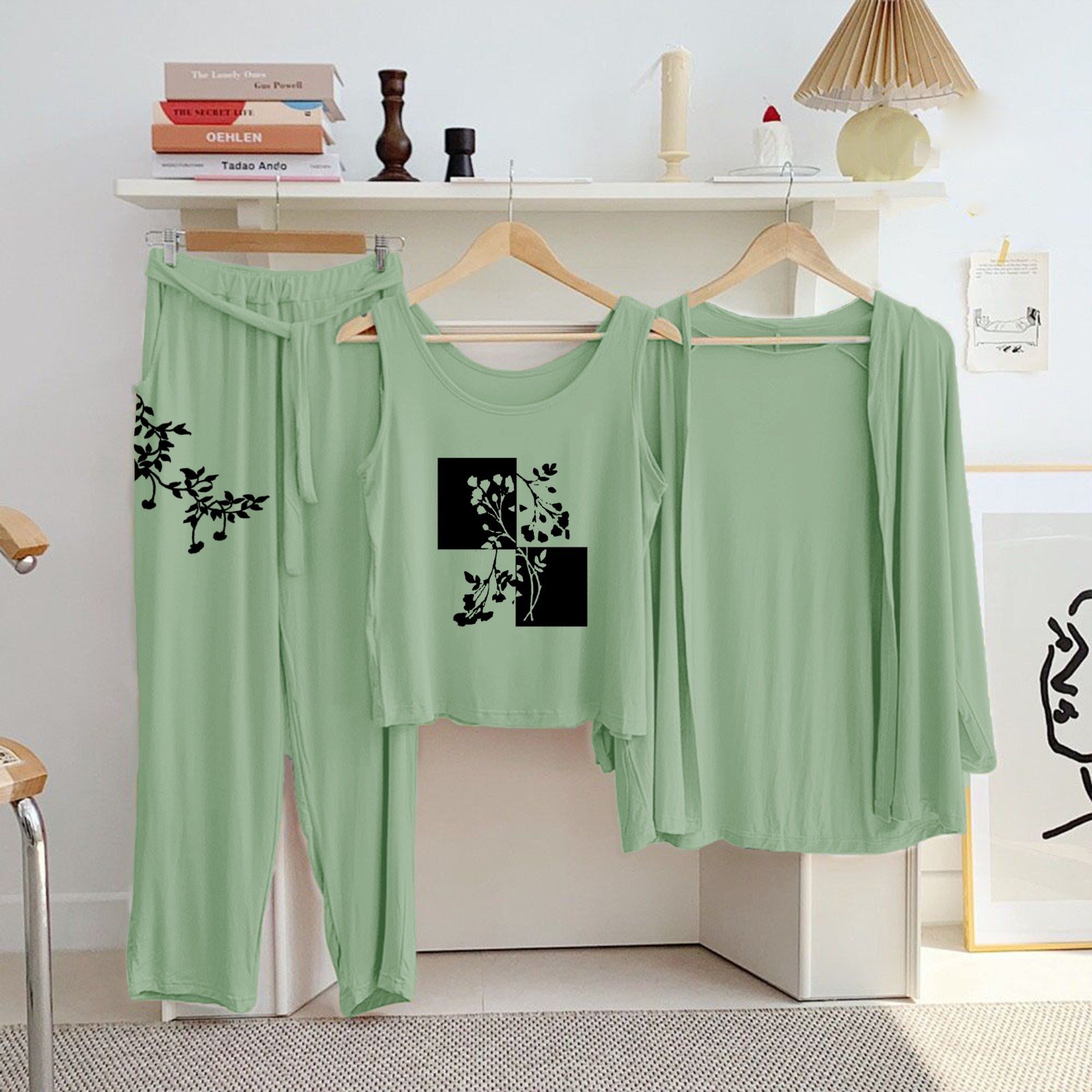 Big Bazaar New Arrivals Here 3 pc Night Suit Printed