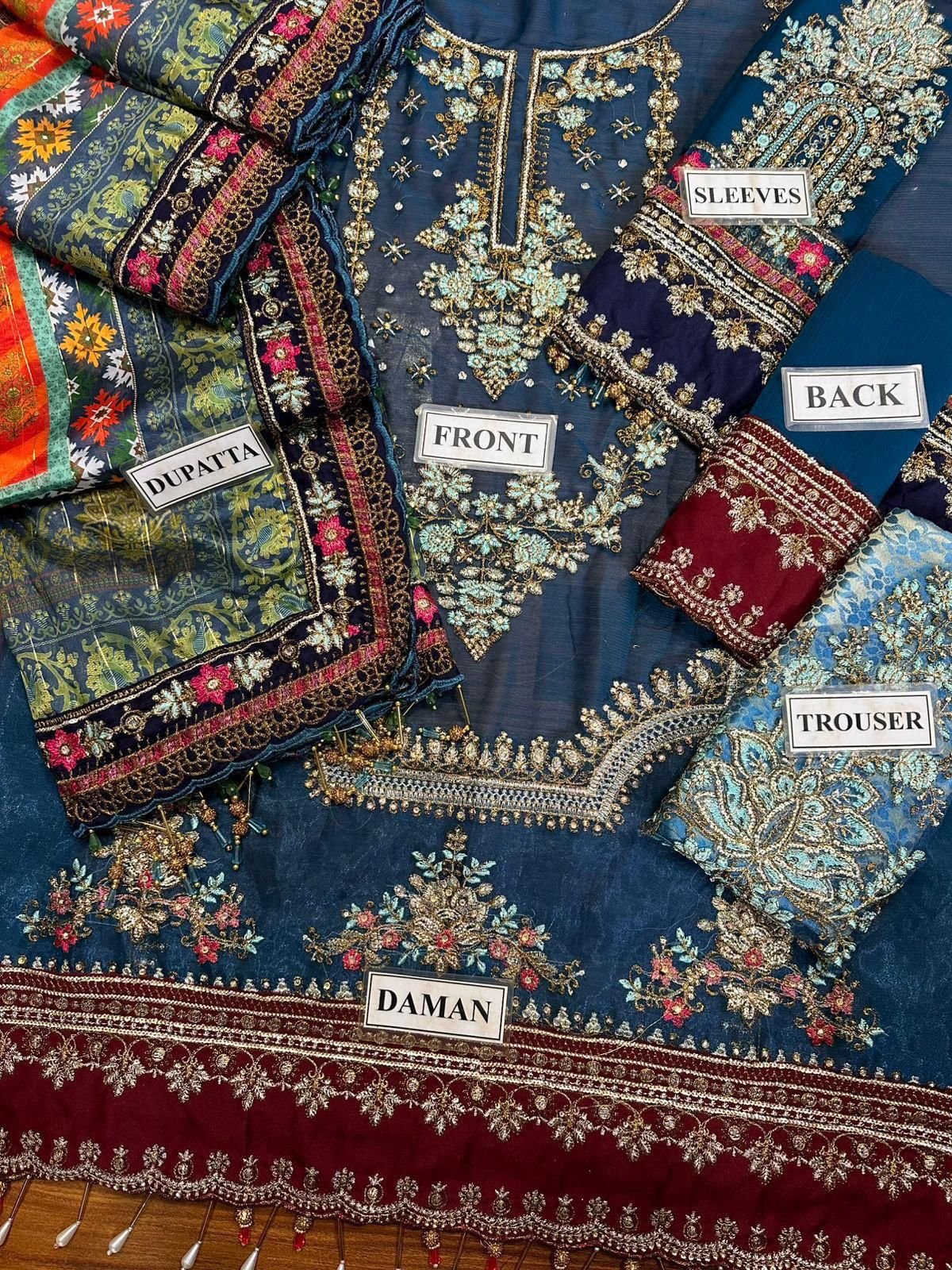 Brand Name :*MARIA B chiffon* Most hit design