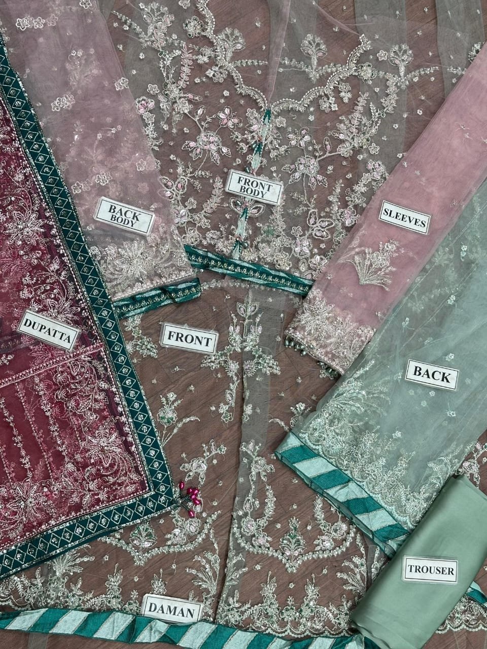 BRAND…GULAAL Unstitch Replica