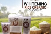 BNB-Rice Extract Brightening Skincare Kit | Face Wash, Scrub & Mask )