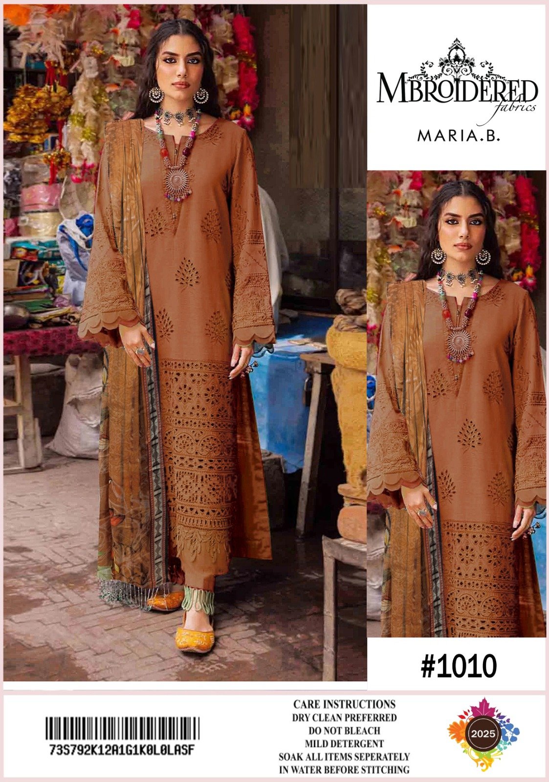 MARIA B* 3pc Fancy Lawn Embroidery Collection