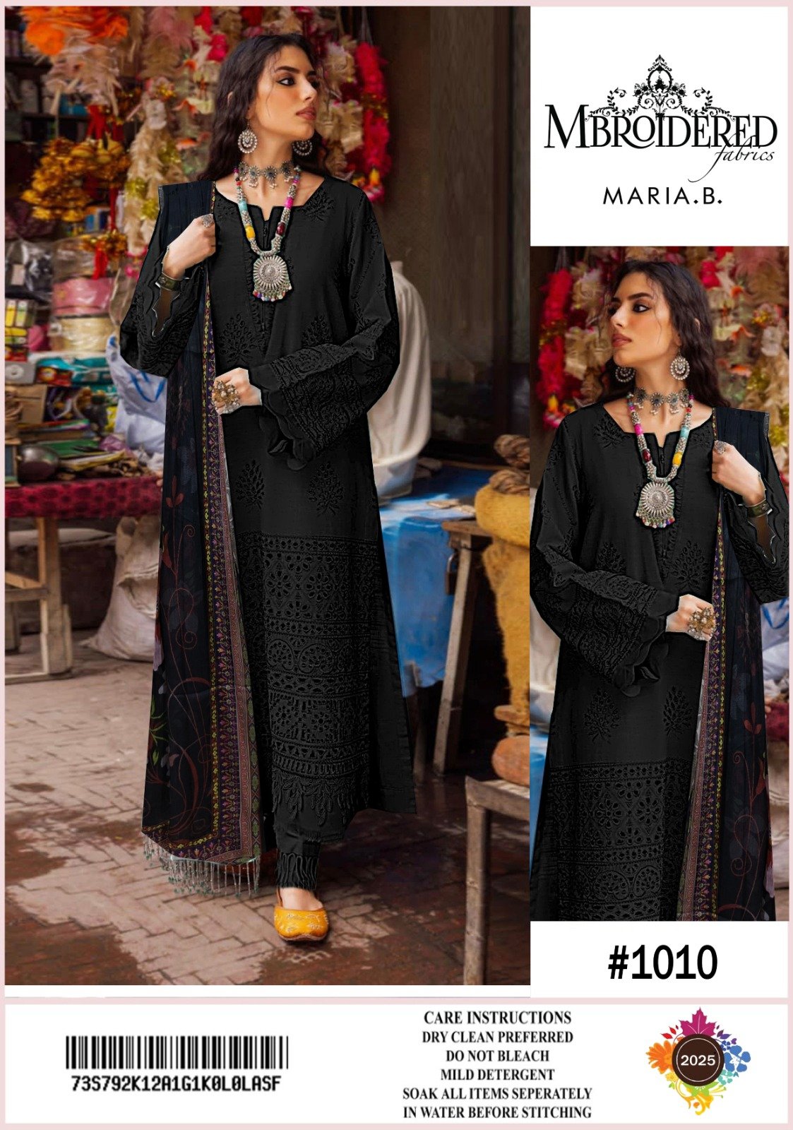 MARIA B* 3pc Fancy Lawn Embroidery Collection