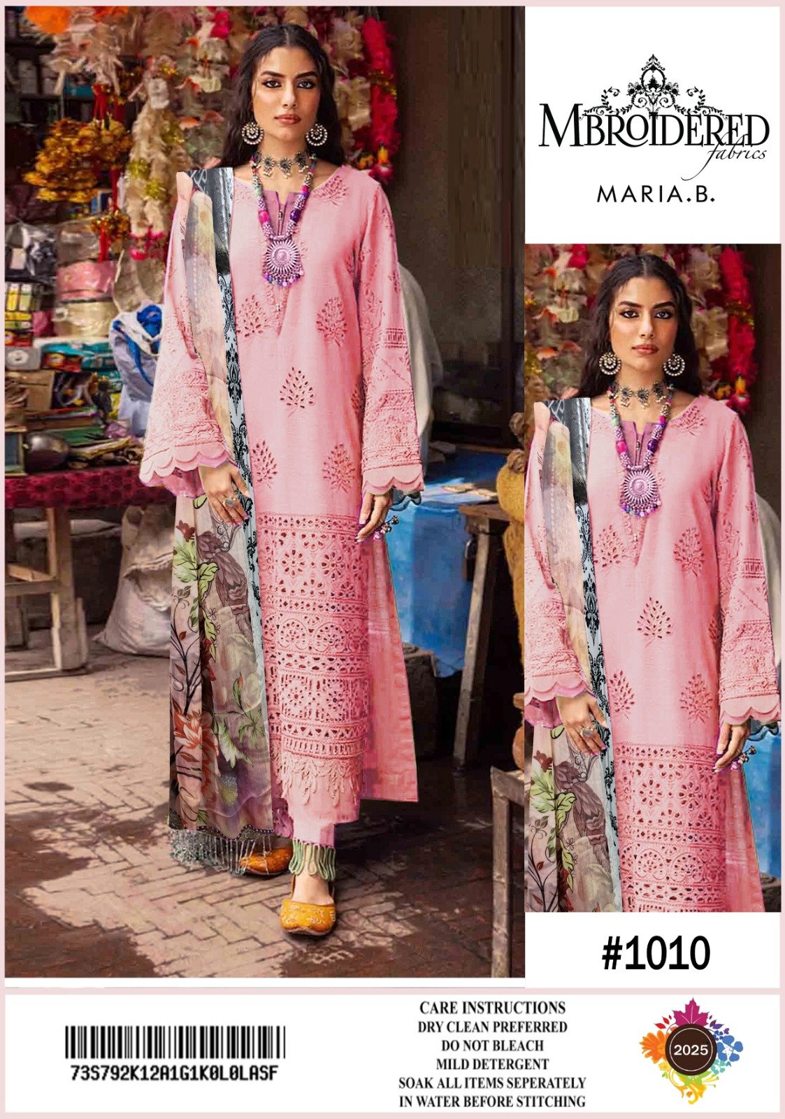 MARIA B* 3pc Fancy Lawn Embroidery Collection