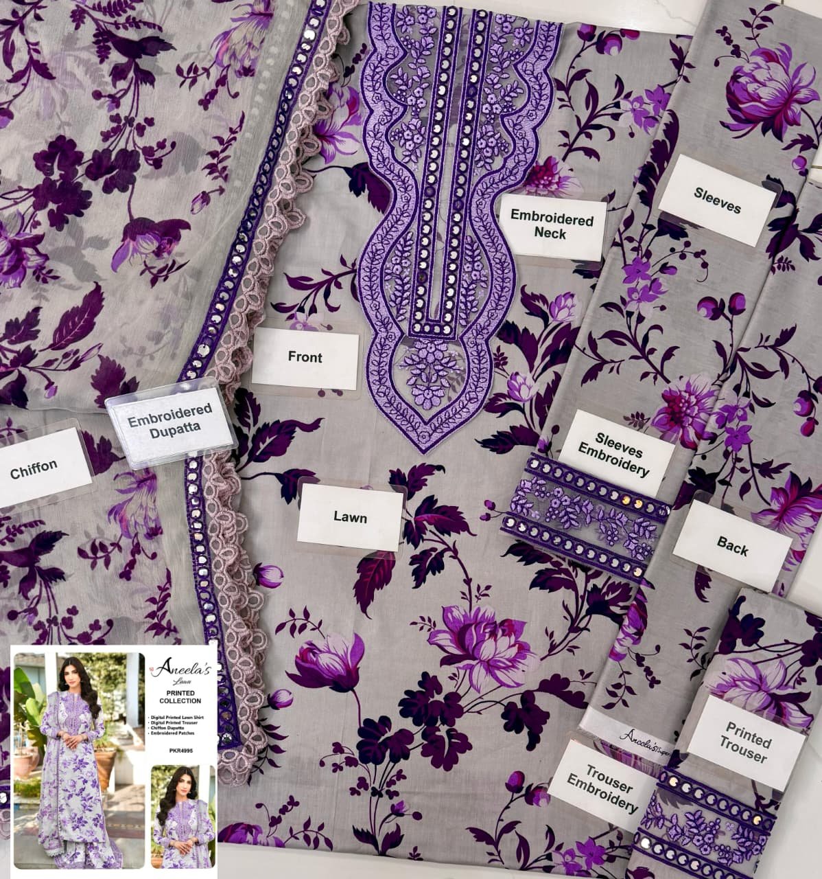 Brand Name : Aneela’s Collection☆