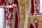 Aneela’s Luxury Embroidered Chiffon Wedding Collection-