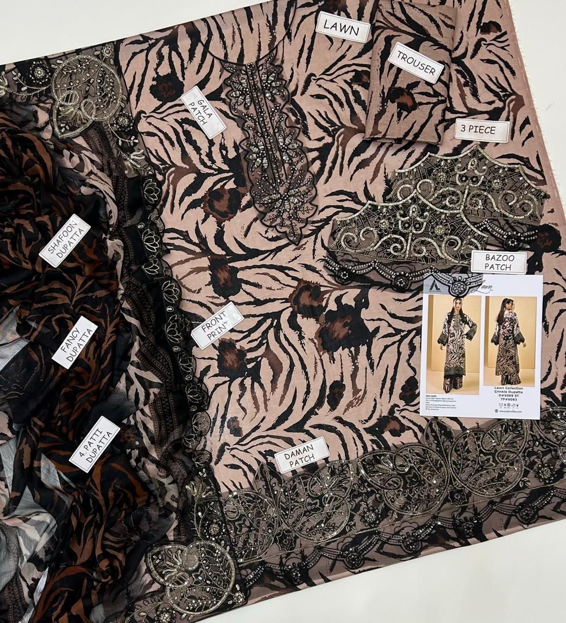 Alhamdulilla* Lawn collection 2026 *Adan libas MOST DEMANDING EDITION