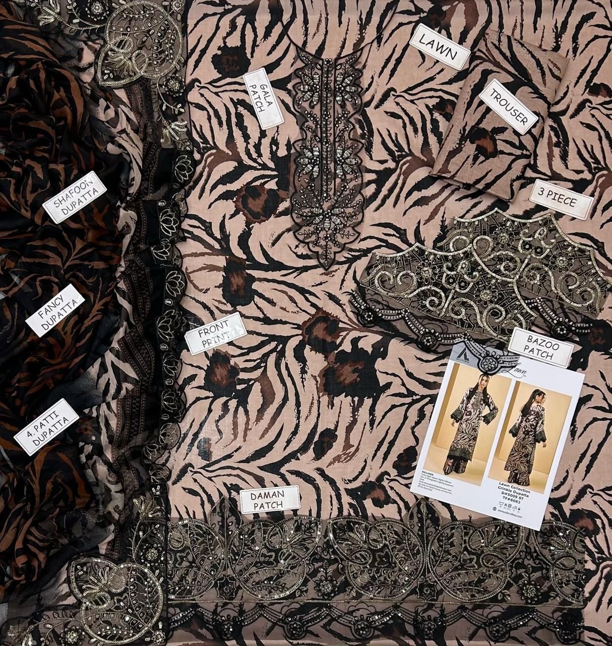 Alhamdulilla* Lawn collection 2026 *Adan libas MOST DEMANDING EDITION