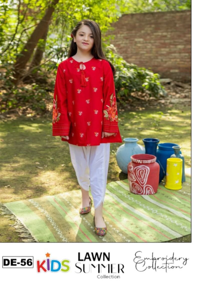 Lawn Eid collection 3pc kids