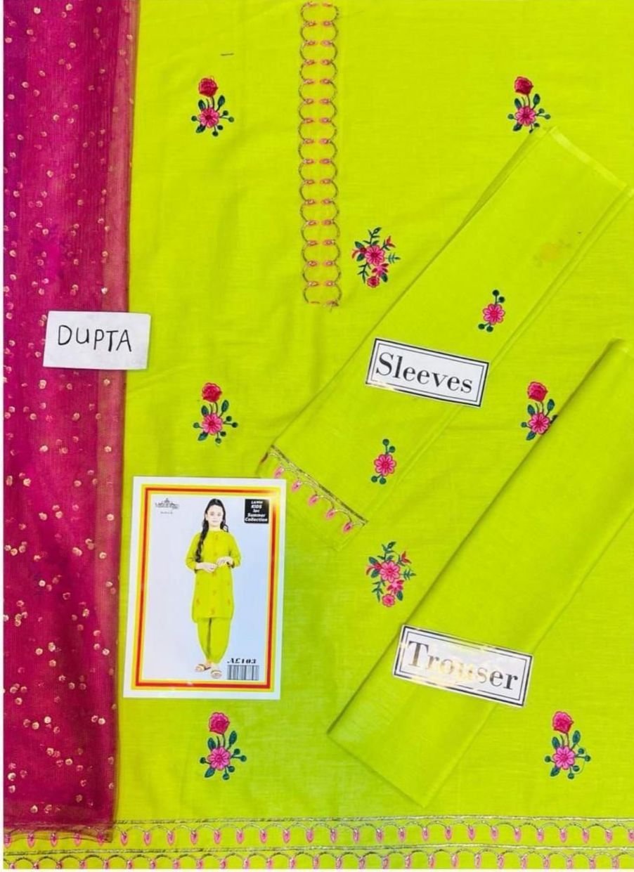 Lawn Eid collection 3pc kids