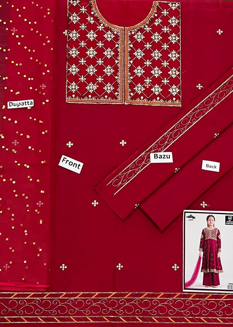 Lawn Eid collection 3pc kids